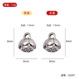 20pc 8*7mm antiqued bronze Lotus seed head scattering seeds ef4611