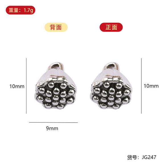 10*9mm 20pc tibetan silver Lotus Seed Pod Pendant Hanging Ornament ef4613