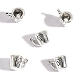 10pc 14*10mm/2.8g DIY Handmade Mini Cup Alloy Pendant ef4854
