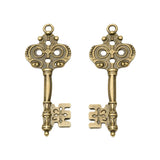 5pcs 51x20mm Key Charms Metal Keys Charms Vintage Key Charms Findings Vintage DIY Accessories For Jewelry Making ef5095
