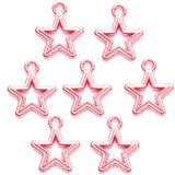 17*15mm Alloy Charm Star Hollow out Pendant For Handmade Crafts 50pcs/lot ef5164