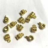 30pcs Tibetan Silver Tone Textured Bail Connector H2756 Charms for Jewelry Making h0299