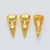10pcs 30x13x9mm Vintage Bronze Raven Skull Pendant Gothic Bird Skull Charm DIY Necklace Jewelry Making Supply h304