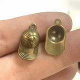 20pcs Tibetan Silver Sports Hat Findings  H0500