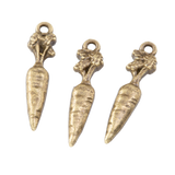 20Pcs  25*6*3MM Alloy Charm carrot Cute DIY Jewelry Handmade Crafts h1051