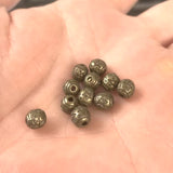 40pcs tibetan silver tone 5mm star patterns spacer beads H1934