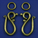 1000 Sets Hook Toggle Clasps Black Color for DIY Jewelry Making Findings H3164