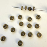 50pc 5.7x2mm 0.26g/pc Vintage Antique Bronze & Antique Copper  Spacer Beads, Metal Washer Beads for Bracelet Necklace DIY h3782