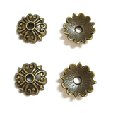 20pc 16mm 1.25g/pc Vintage Flower Bead Caps Zinc Alloy for Handmade Jewelry Bracelet Necklace Making h5315