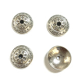 20pc 14mm 1.2g/pc Antique Vintage Flower Bead Caps | Zinc Alloy Jewelry Making Findings h5318