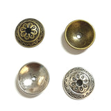 20pc 14mm 1.2g/pc Antique Vintage Flower Bead Caps | Zinc Alloy Jewelry Making Findings h5318