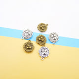 20pcs 18x15x5mm Alloy Charm Bird nest Pendant Crafts
