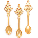 61*16mm DIY Jewelry Pendant Retro spoon Alloy Charm 10pcs ef3897