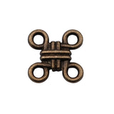 100pcs 12mm Alloy Charm Chinese knot connector Pendant Crafts EF3877