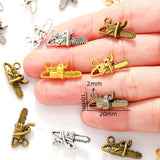 50pcs 20*10mm Alloy Charm electric saw Tool Pendant Crafts