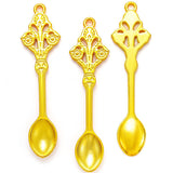 61*16mm DIY Jewelry Pendant Retro spoon Alloy Charm 10pcs ef3897