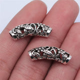 10pcs 25x9mm Antique Silver Color Floral Leaf Hollow out Charm Pendant H0929