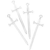 55*16mm DIY Jewelry Pendant The sword Alloy Charm Handmade Crafts 50pcs H0835