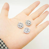 20pcs 18x15x5mm Alloy Charm Bird nest Pendant Crafts