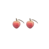 Fashion Jewelry Stud Earring Sweet peach Earring lovely Earring