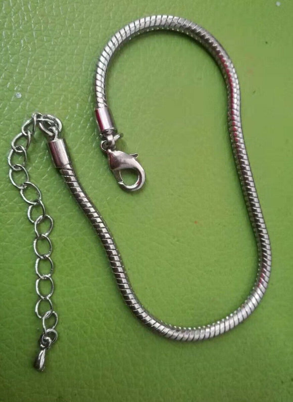 Jewelry Bracelet Lobster Clasp Snake Chain 7