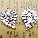 10 Pieces 18*25mm Antique Silver Color Mixed Alloy Elephant Wicca Charms Pendant Accessory For DIY Jewelry Making