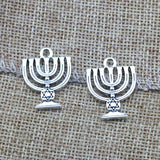 10 Pieces 18x24mm Antique Silver Color Wicca Charms Necklace Bracelet For DIY Jewelry Making