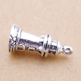 10Pcs 9*20mm Newest Antique Silver Color Tower Charms Keychain Necklace Handcraft Pendant Accessory Charms For Jewelry Making
