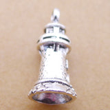 10Pcs 9*20mm Newest Antique Silver Color Tower Charms Keychain Necklace Handcraft Pendant Accessory Charms For Jewelry Making