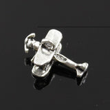 10pcs Charms Airplane Plane Biplane 19x9x13mm Tibetan Silver Color Pendants Antique Jewelry Making DIY Handmade Craft