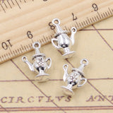 10pcs Charms Aladdin's Lamp 18x12x7mm Tibetan Silver Color Pendants Antique Jewelry Making DIY Handmade Craft