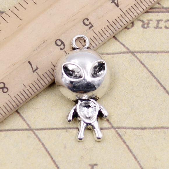10pcs Charms Alien Et 31x15mm Tibetan Silver Color Pendants Antique Jewelry Making DIY Handmade Craft
