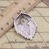 10pcs Charms Angel Maria 43x27mm Tibetan Silver Color Pendants Antique Jewelry Making DIY Handmade Craft Pendant