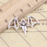10pcs Charms Bloodsucking Bat 22x32mm Tibetan Silver Color Pendants Antique Jewelry Making DIY Handmade Craft
