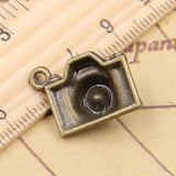 10pcs Charms Camera 20x16mm Tibetan Silver Color Pendants Antique Jewelry Making DIY Handmade Craft Bronze Pendant