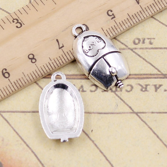 10pcs Charms Computer Mouse 25x14mm Tibetan Silver Color Pendants Antique Jewelry Making DIY Handmade Craft