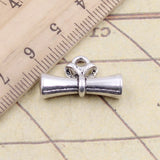 10pcs Charms Diploma Graduate 22x13mm Tibetan Silver Color Pendants Antique Jewelry Making DIY Handmade Craft