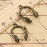 10pcs Charms Earphone Headphones 25x18mm Tibetan Bronze Silver Color Pendants Antique Jewelry Making DIY Handmade Craft