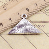 10pcs Charms Egypt Pyramid 20x32mm Tibetan Silver Color Pendants Antique Jewelry Making DIY Handmade Craft