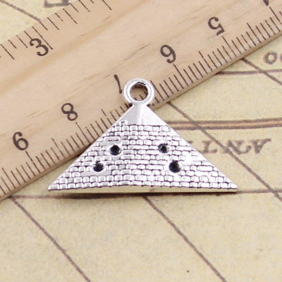 10pcs Charms Egypt Pyramid 20x32mm Tibetan Silver Color Pendants Antique Jewelry Making DIY Handmade Craft
