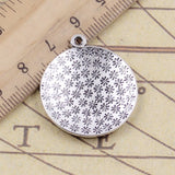 10pcs Charms Eye Of Horus 30x27mm Tibetan Bronze Silver Color Pendants Antique Jewelry Making DIY Handmade Craft