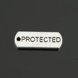 10pcs Charms Forever Faith Hope Brave Love Blessed Believe Dream Fearless Family 21x8mm Tibetan DIY Antique Pendants