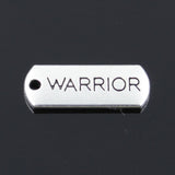 10pcs Charms Forever Faith Hope Brave Love Blessed Believe Dream Fearless Family 21x8mm Tibetan DIY Antique Pendants