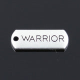 10pcs Charms Forever Faith Hope Brave Love Blessed Believe Dream Fearless Family 21x8mm Tibetan DIY Antique Pendants