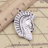 10pcs Charms Horse 36x26mm Tibetan Silver Color Pendants Antique Jewelry Making DIY Handmade Craft Pendant
