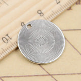 10pcs Charms It Take A Big Heart To Teach Little Minds 22x22mm Tibetan Silver Color Pendants Antique Making DIY Handmade Craft