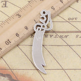 10pcs Charms Knife 58x15mm Tibetan Silver Color Pendants Antique Jewelry Making DIY Handmade Craft