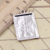 10pcs Charms Life Tree 32x22mm Tibetan Bronze Silver Color Pendants Antique Jewelry Making DIY Handmade Craft