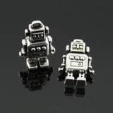 10pcs Charms Mechanic Robot 18x11x4mm Tibetan Silver Color Pendants Antique Jewelry Making DIY Handmade Craft