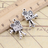 10pcs Charms Movie Camera Projector 25x15x5mm Tibetan DIY Retro Jewelry Bracelet Necklace Antique Bronze Silver Color Pendant